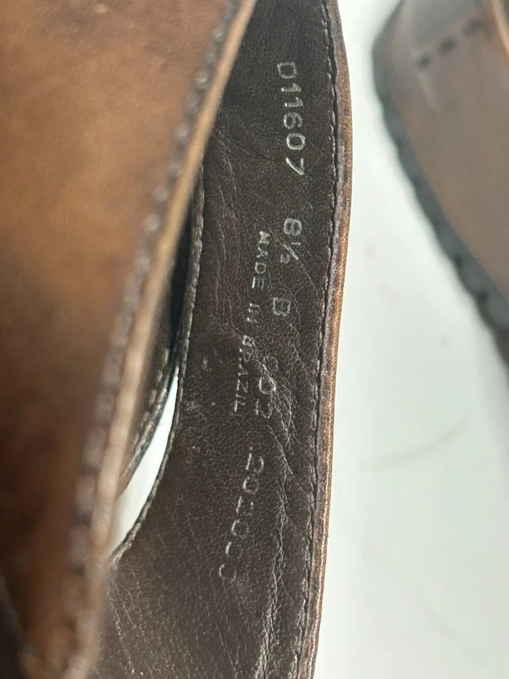 Cole Haan brown leather sandals sz 8.5